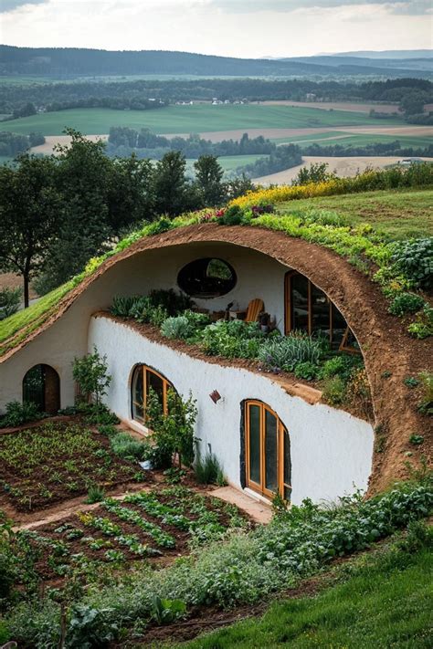 awesome earth sheltered homes  blend  nature earth