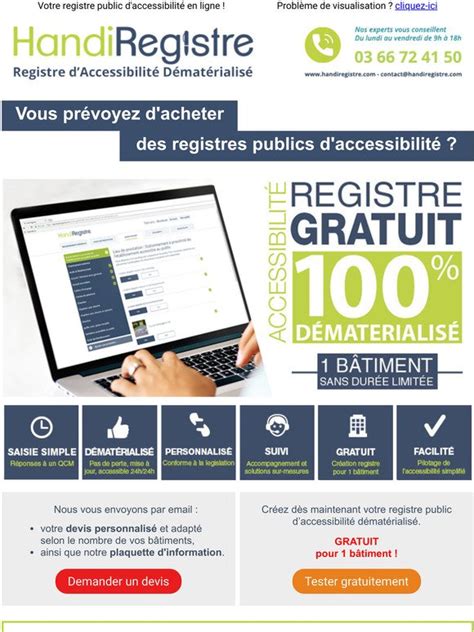 Handinorme Display Notre Solution Dmatrialise Pour Votre Registre D