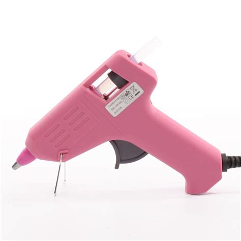 Pistolet Colle Chaude Lectrique Rose Recharges