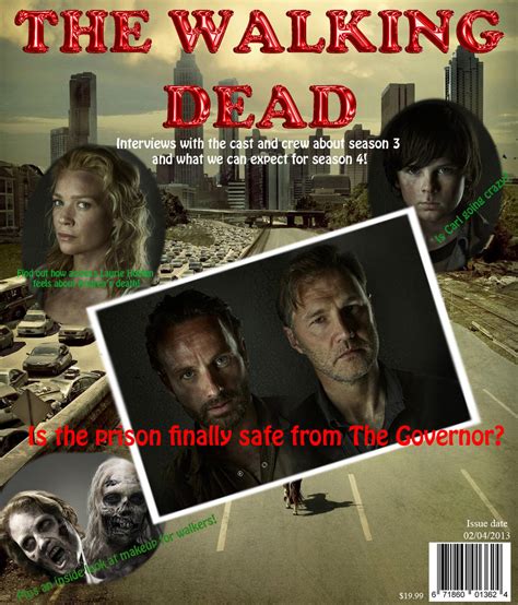 Twd Magazine Cover By Thatsostephy On Deviantart