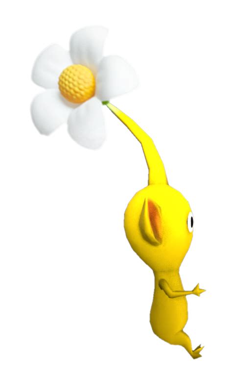 Flower Yellow Pikmin Clinging By Transparentjiggly64 On Deviantart