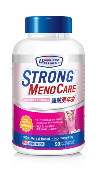 Us Clinicals Strong Menocare Vitasg Supplements Singapore Health