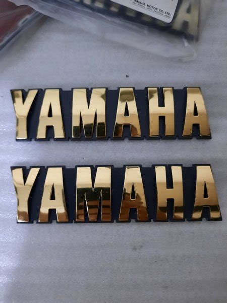 Jual Emblem Tangki Emblem Tengki Logo Yamaha Tangki Rx King Cobra