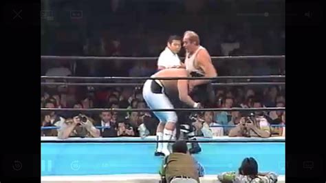 [NJPW 12/26/90] Lou Thesz is credited with innovating the STF. In his ...