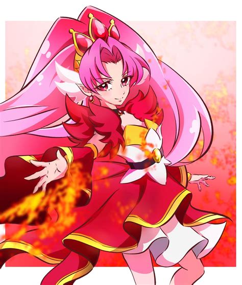 Akagi Towa And Cure Scarlet Precure And More Drawn By Kengo