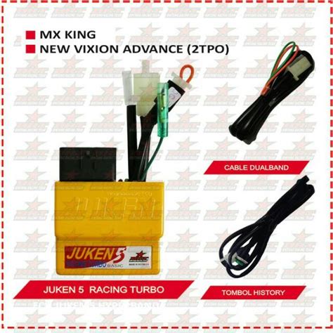 Jual ECU BRT Juken 5 Basic MX King New Vixion Advance NVA Racing Turbo