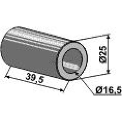 Entretoise De Broyeur Mc Connel 7314233 25 X 16 5 X 39 5 Mm