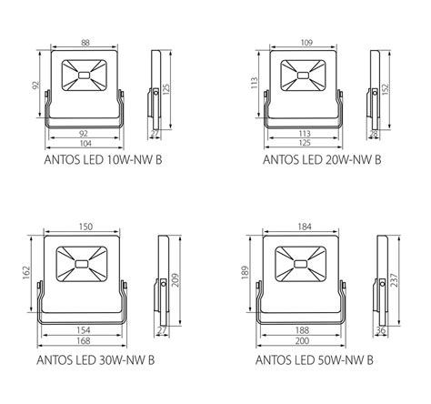 Kanlux Antos LED 30W NW B 27092 Nej Svitidla Cz