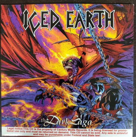 Iced Earth The Dark Saga Card Sleeve Cd Discogs