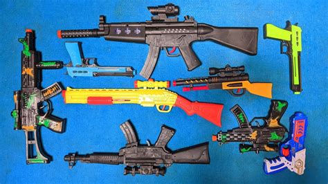 Mengumpulkan 5 Sniper Ak47 Dan 5 Assault Rifle M16 Sniper Gun Barret