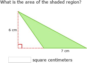 Ixl Area Of Rectangles Triangles And Parallelograms Th Grade Math