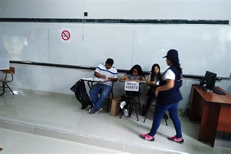 Primera Mesa De Votación En La Libertad Se Instaló A Las 07 19 Horas