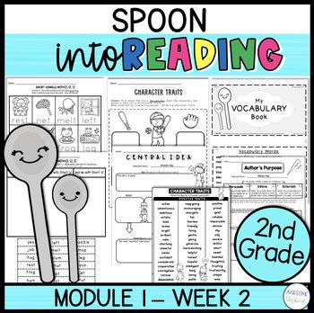 Spoon Hmh Into Reading Module Week By Awesome In Second Tpt