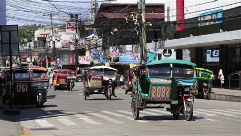 Dumaguete Philippines February 18 2014 Tricycle Motor Taxi