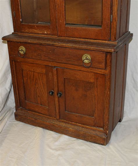 Bargain John S Antiques Antique Oak Kitchen Cupboard Salesman