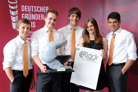 Team Cellack Deutscher Gründerpreis für Schüler innen