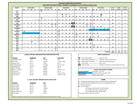 Early Childhood Education Calendar 2024 - Lorri Rebekah