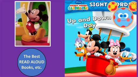 Up And Down Day Mickey Mouse Clubhouse Read Aloud Disney Storybooks