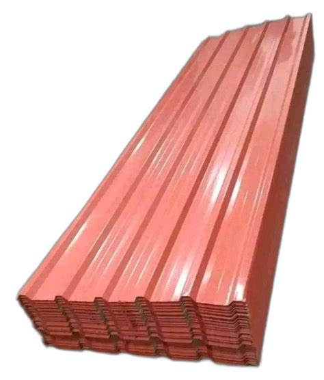 Mm Ms Color Coated Roofing Sheet At Rs Kg Ms Roofing Sheet In