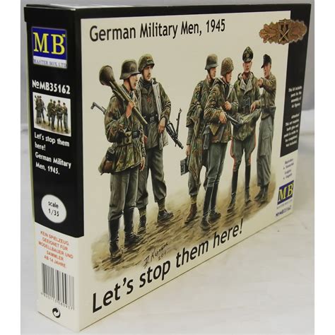 Buy Masterbox 135 Scale German Soldiers 1945 Lets Stop Them Here