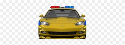 Chevrolet Corvette'12 By Herobrine - Police Car, HD Png Download ...