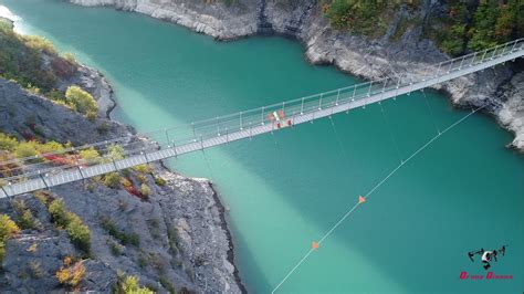 Passerelle Himalayenne Du Lac De Monteynard Youtube