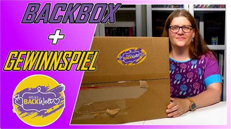 Super Mystery Backbox Gewinnspiel Meine Backwelt Berraschungspaket