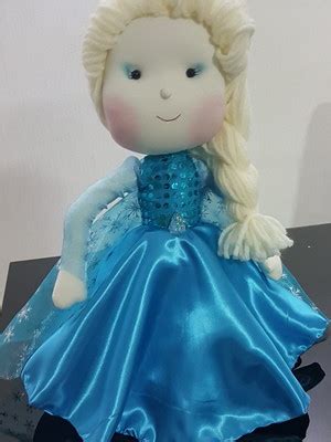 Boneca De Pano Frozen Compre Produtos Personalizados No Elo7