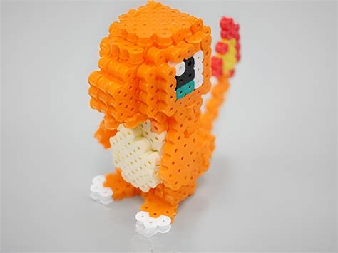 Instant Download 3d Perler Bead Pattern Charmander Pokemon Etsy México