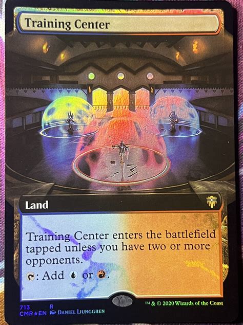 Training Center CMR Extended Art Foil Bootleg Mage