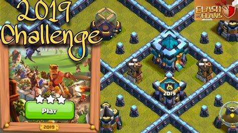 Easily 3 Star 2019 Challenge Clash Of Clans Youtube