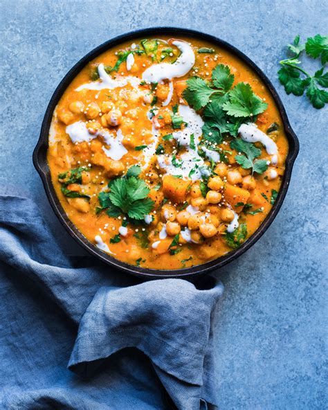 Delicious Butternut Squash Curry With Chickpeas