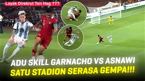 Garnacho Vs Asnawi Aksi Duel Alejandro Garnacho Saat Melawan Pemain