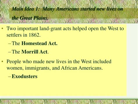 Ppt Exploring American History Unit Vi A Growing America Powerpoint