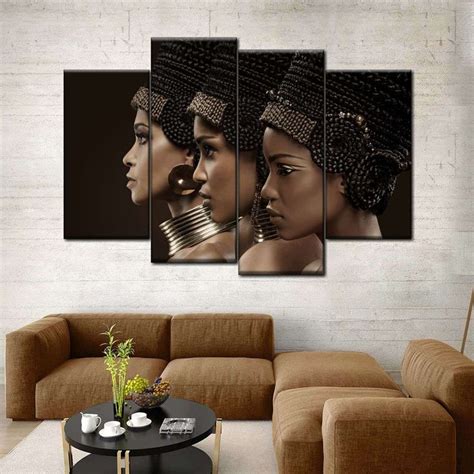 African Women Portrait Wall Art Photography Modern African Decor