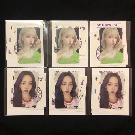 READYSTOCK AESPA Official Photocard AR TATTOO STICKER SET Beyond