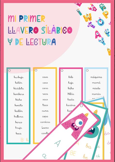 Llavero De Lectura Abc Material De La Siguiente Asignatura Lengua Y