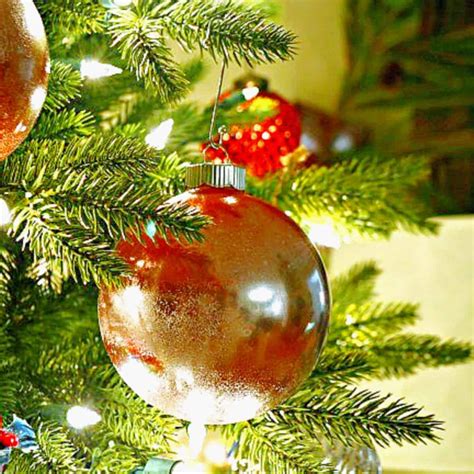 Easy Mercury Glass Christmas Ornaments Chatfield Court