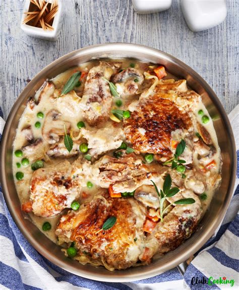 Chicken Fricassee Recipe