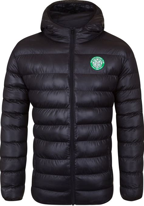 Celtic F C Celtic Fc Official Football T Mens Quilted Hooded Winter Jacket 3xl Black Shopstyle