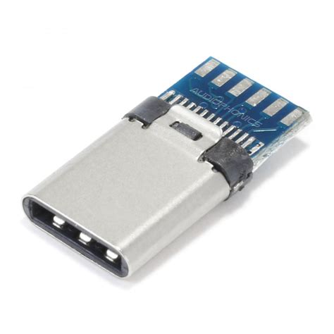 Male Usb C Diy Connector Otg Audiophonics