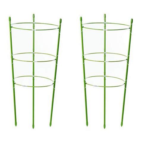 2 Pack Plant Support Cage Rust Resistant Garden Plant Support For Tomato Trellis Climbing