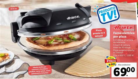 Ariete Forno Elettrico Per Pizza Offerta Di Lidl