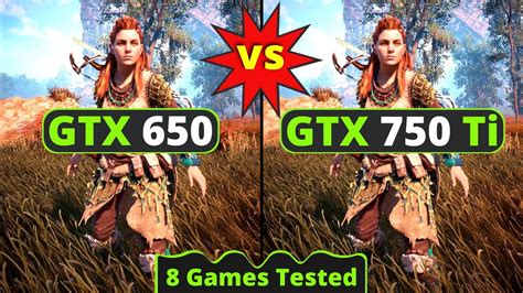 Gtx 750 Ti Vs Gtx 650 How Big Is The Difference Youtube