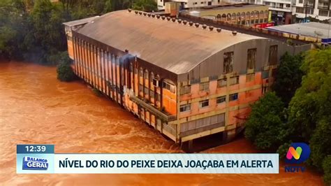 Rio Do Peixe Em Cota De Alerta Ap S Novas Chuvas No Meio Oeste