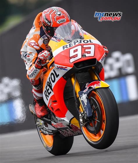 Marc Marquez Takes Pole At Wet Sachsenring MCNews Au