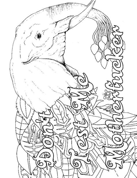 R Rated Coloring Pages Printable