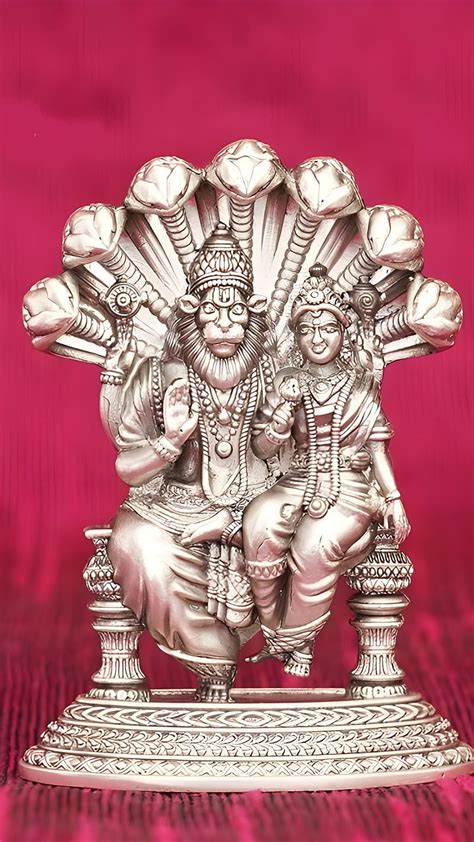 Lakshmi Narasimha Swamy Silver Murti Silver Murti Lordgod HD Phone