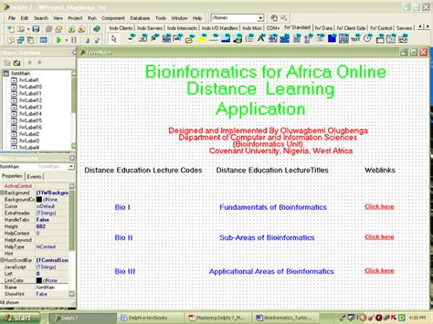 Design phase using Borland Delphi 7 Some of the Borland Delphi 7 ...