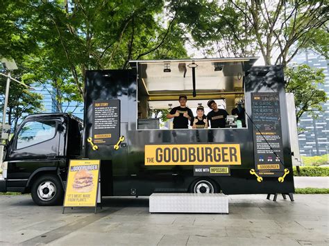 The Goodburger Food Truck Serving Delicious Plant Based Impossible